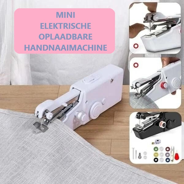 MiniFix™ - Handnaaimachine | Draadloos - Compact voor Reizen of Vakantie - Handig voor Snelle Reparaties en Creatieve Projecten - Eenvoudig te Gebruiken