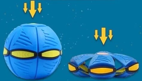 MagicBounce™ | In- en uitklapbare Frisbee Bal - Favoriet Speeltje voor Kinderen en Huisdieren - Geschikt voor binnen en buiten - Veilig Materiaal