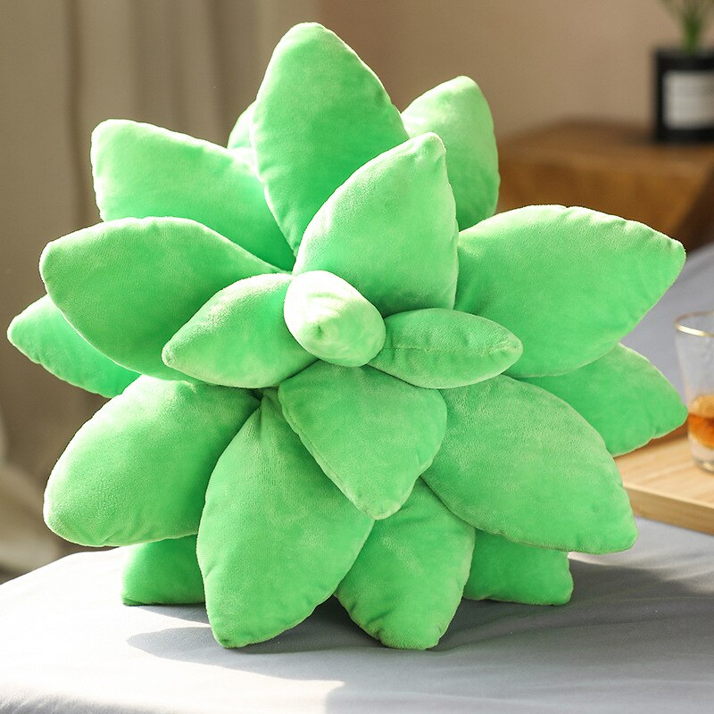 LushCush™ - Vetplant Sierkussen | Op Planten Geïnspireerde Decoratie - Schattig - Zacht -  Comfort - Fleurt elke Ruimte op - Perfect als Cadeau