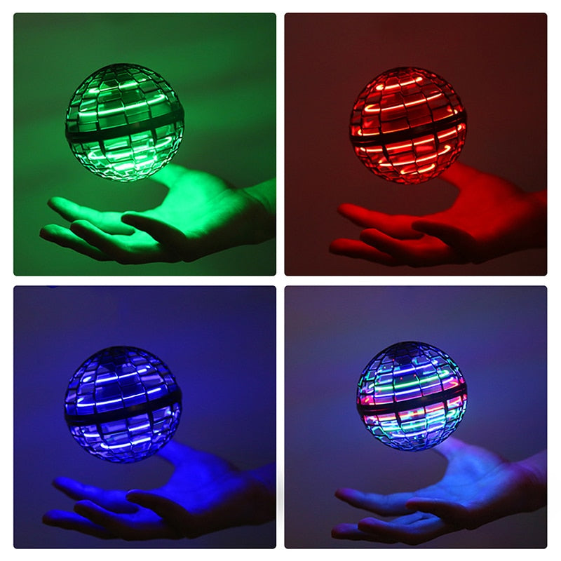 MagicBall™ - Vliegende Bal | Boomerang Effect - Met LED-verlichting - Oplaadbaar - Voor Binnen en Buiten - Urenlang Speelplezier