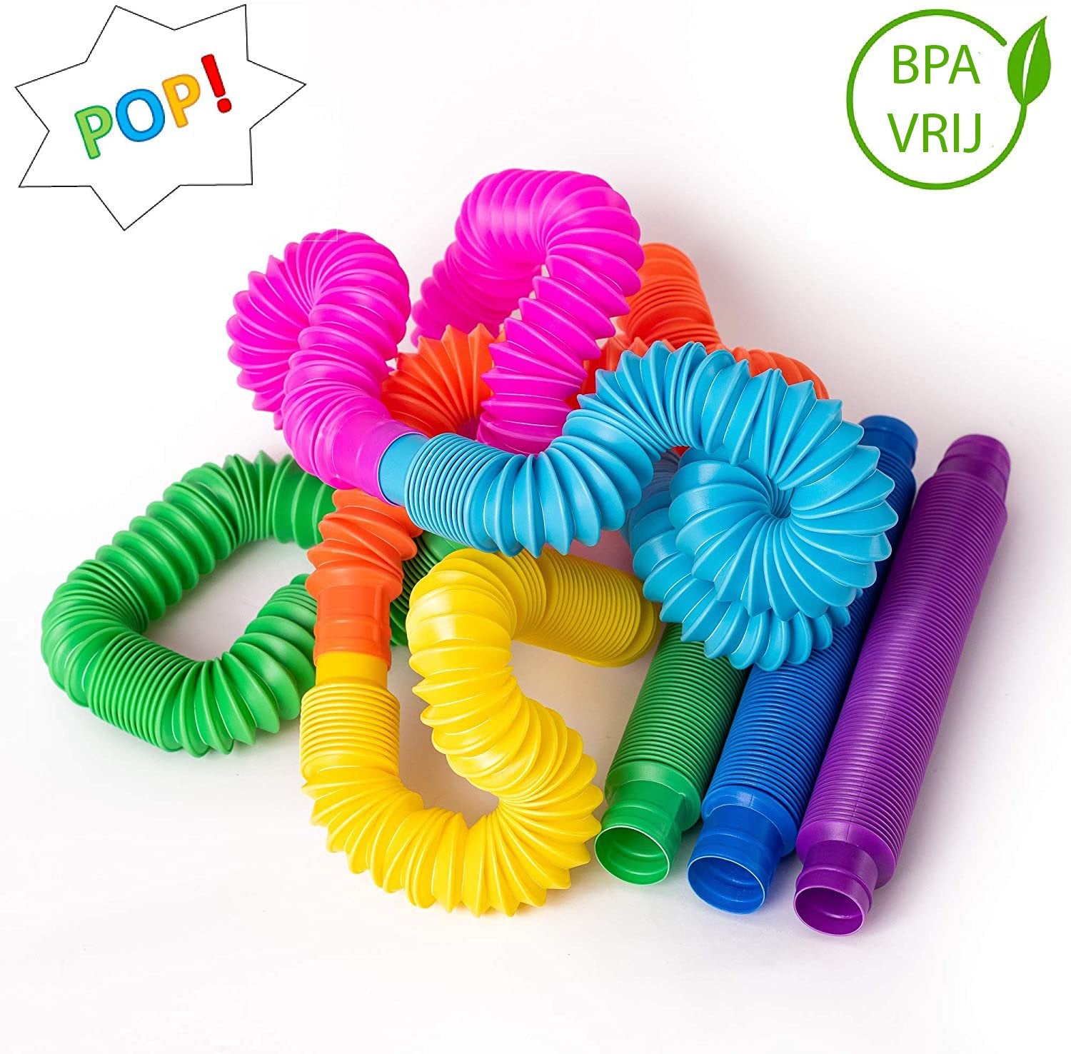 Pop Buisjes | Sensorisch speelgoed met veel mogelijkheden