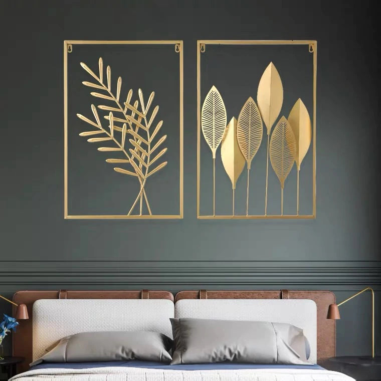 GoldXLeaf™ - Gouden Wanddecoratie l Laat jouw huis er elegant, harmonieus en stijlvol uitzien