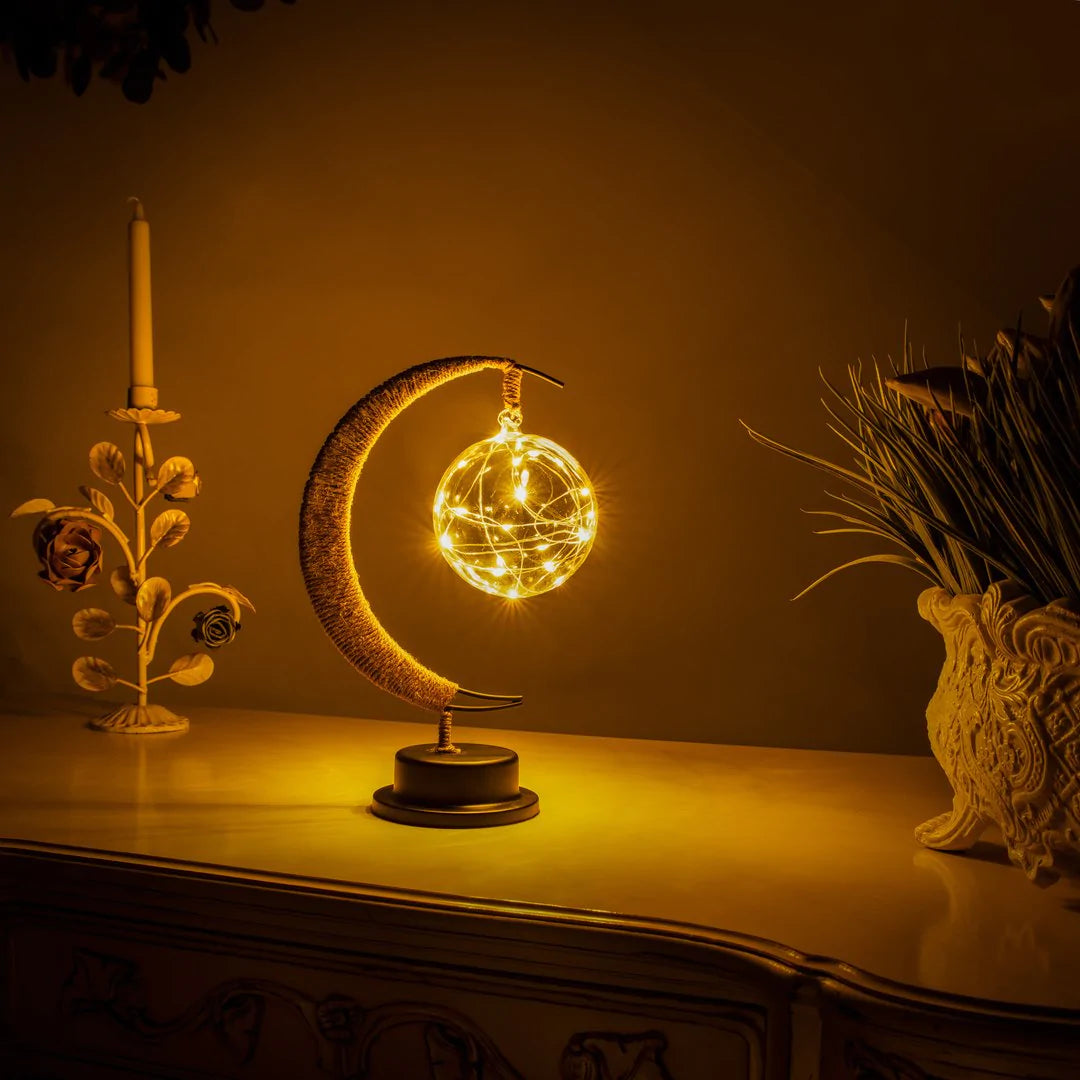 MoonLight™ - Nachtlamp | Magisch en Ontspannen Sfeer - Draadloos - Past bij elk Interieur