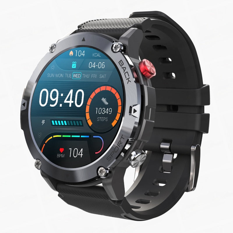 BeSmart™ - Smartwatch | IP68 Waterproof - Krachtige Batterij - Makkelijk Instelbaar - Monitoring van je Gezondheid - Personal Trainer