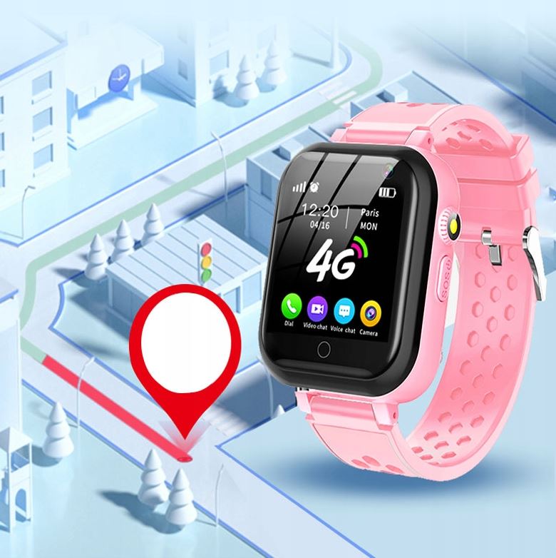 SmartKids™ - Kinder Smartwatch | Touchscreen - Krachtige Batterij -  GPS Tracker - Camera - SOS met één druk op de knop